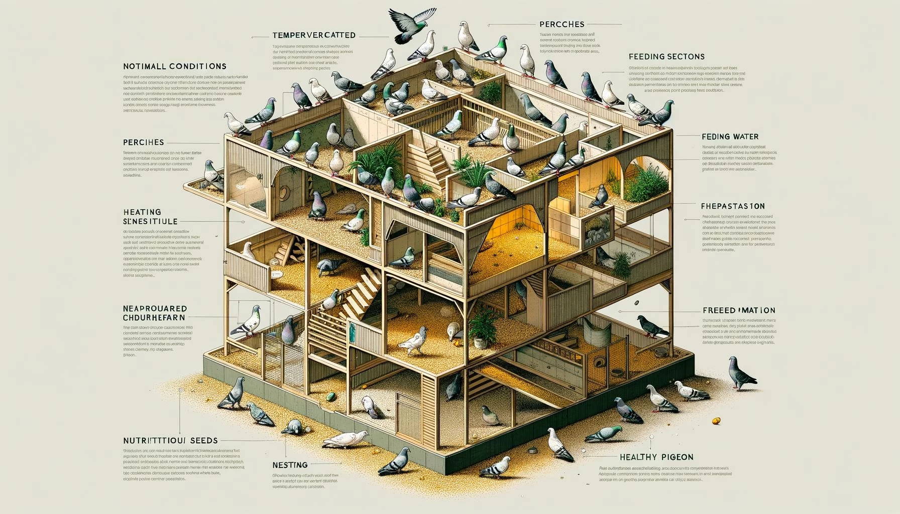 Adaptive Pigeon Lofts