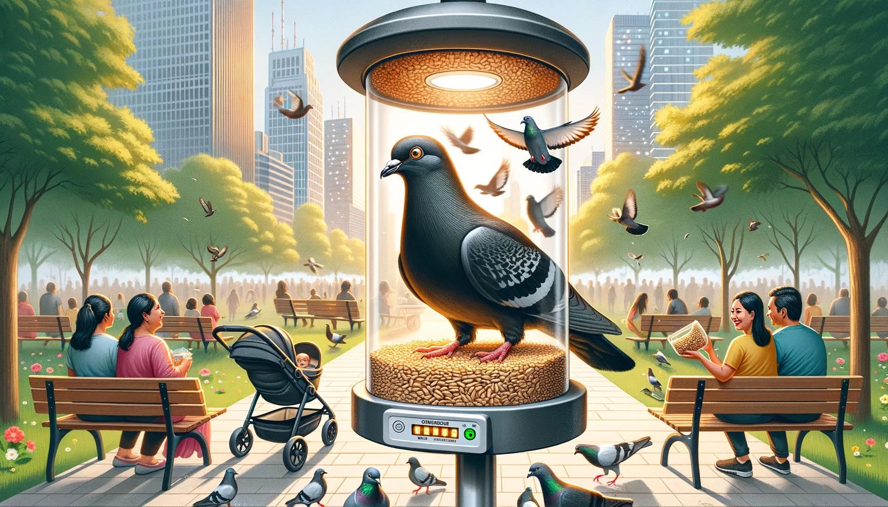 Automatic Pigeon Feeders