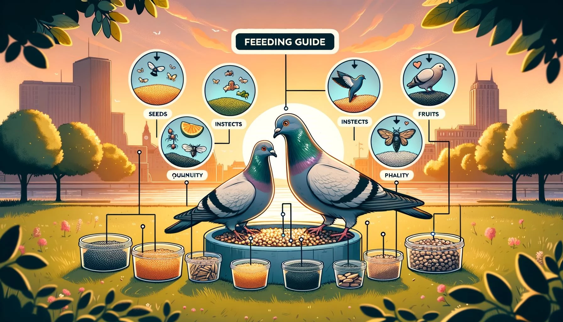 Pigeon Diet Secrets: What to Feed Your Feathered Friends