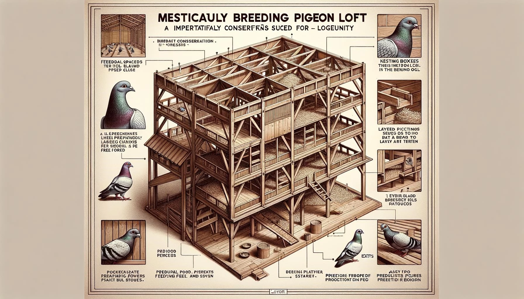 Breeding Pigeon Loft Designs