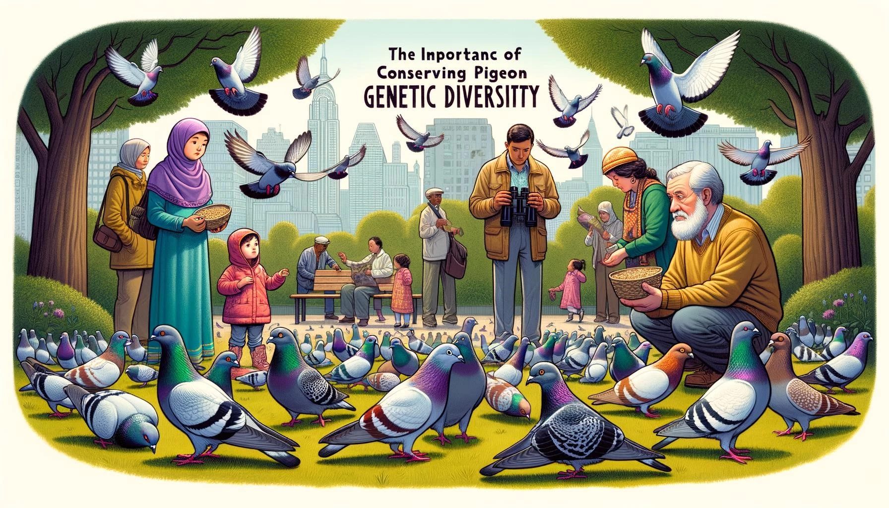 Conservation of Pigeons’ Genetic Diversity