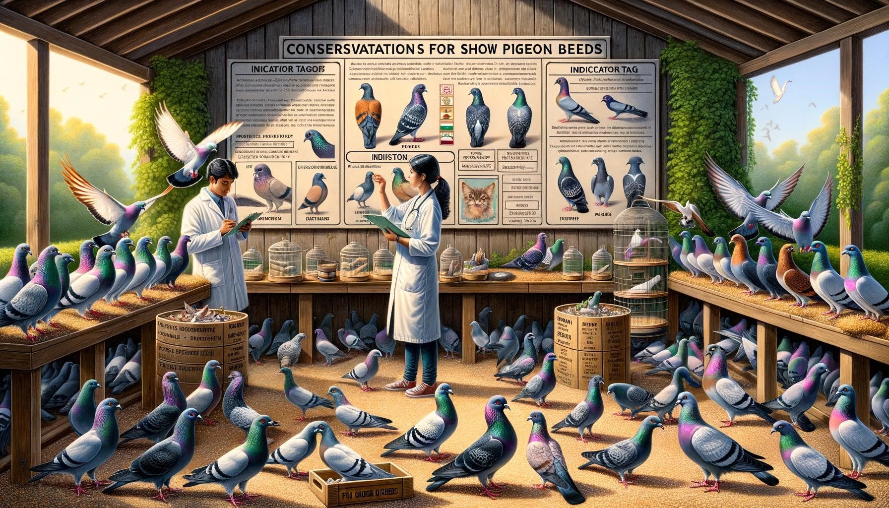 Conservation of Show Pigeons