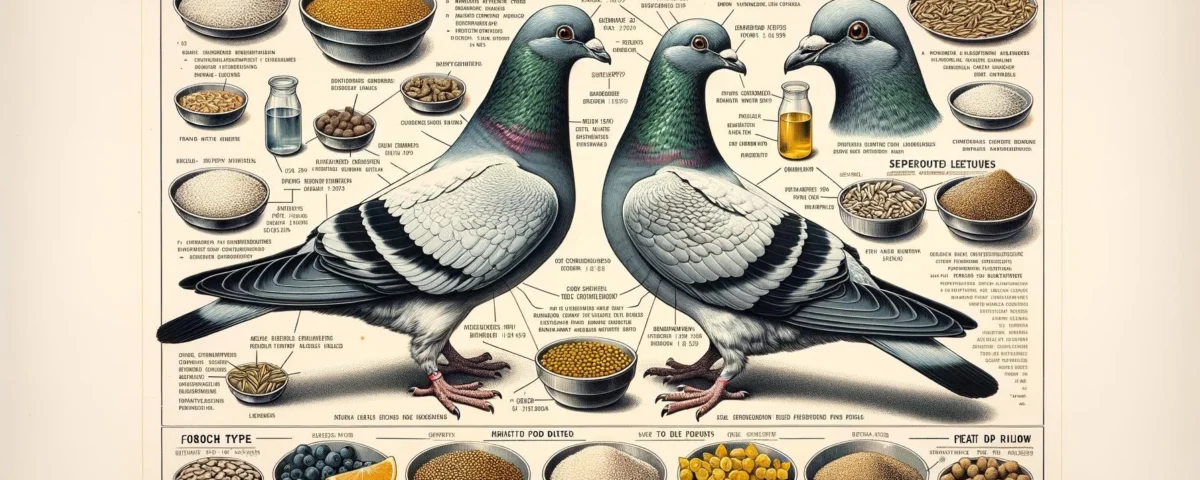 Diet of Show Pigeons