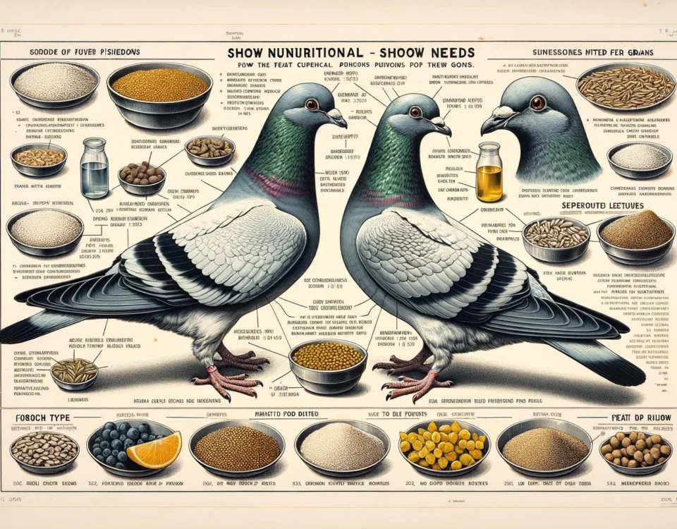 Diet of Show Pigeons