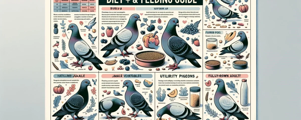 Diet of Utility Pigeons