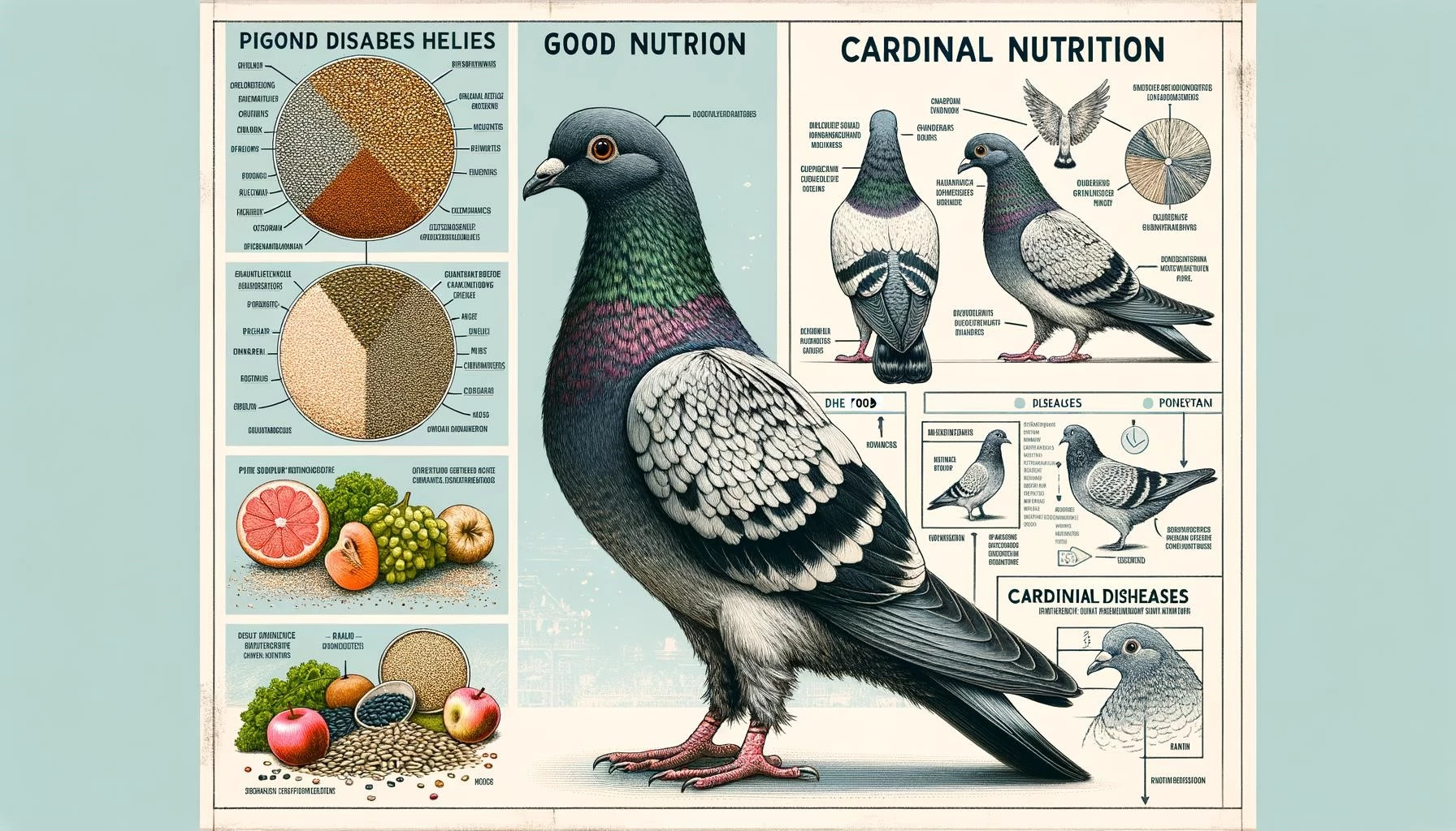 Diet’s Impact on Pigeon Diseases