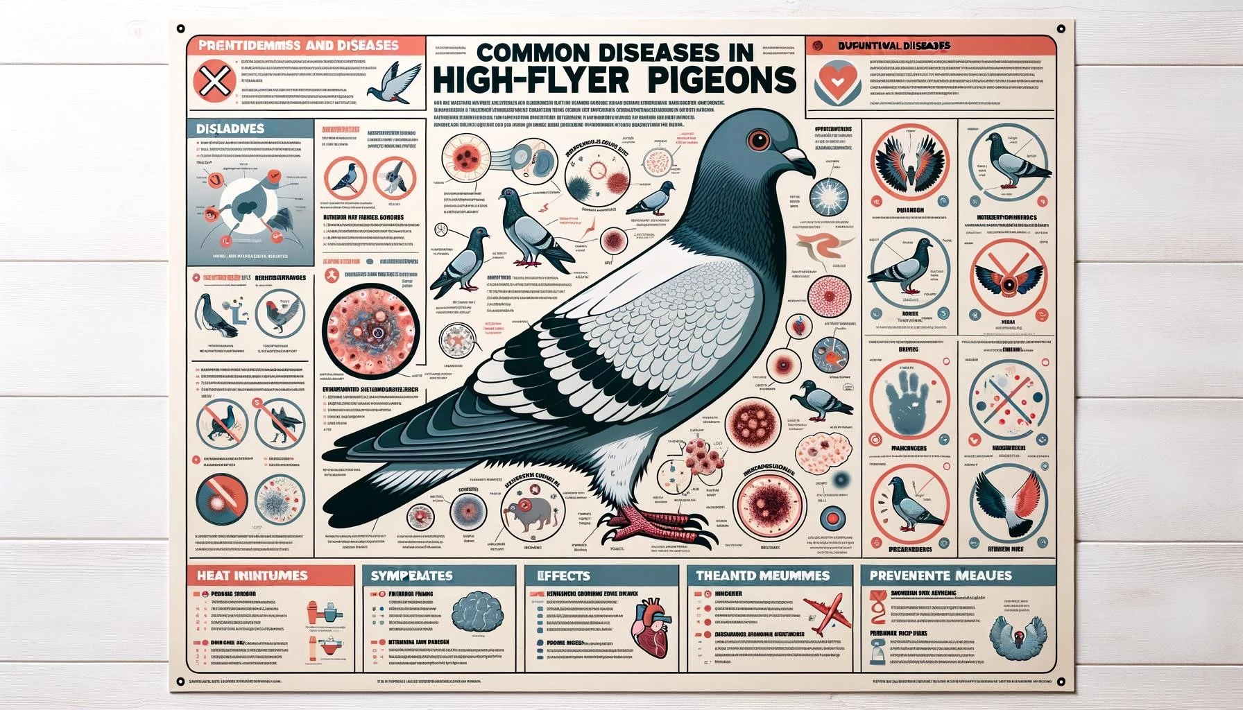 Diseases of Highflyer Pigeons