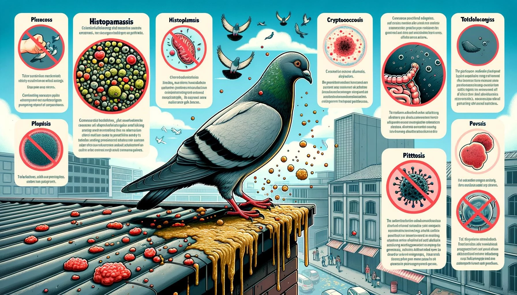 Diseases of Urban Pigeons