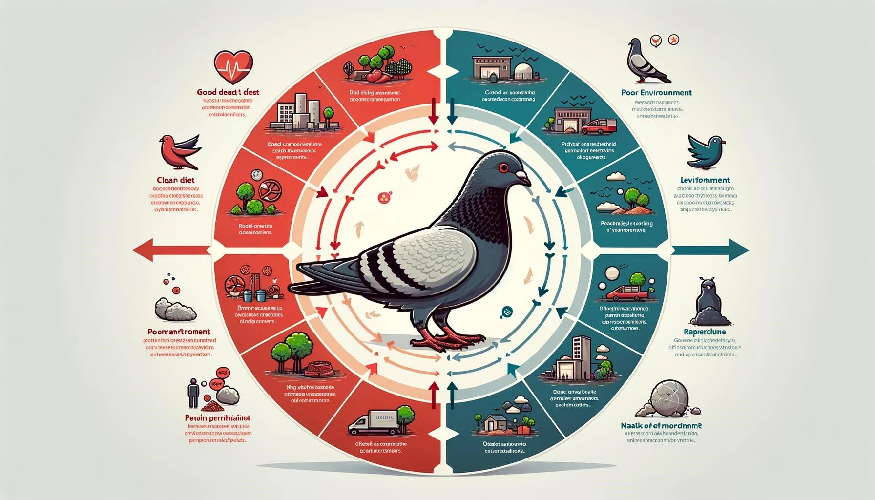 Factors Affecting Pigeon Lifespan