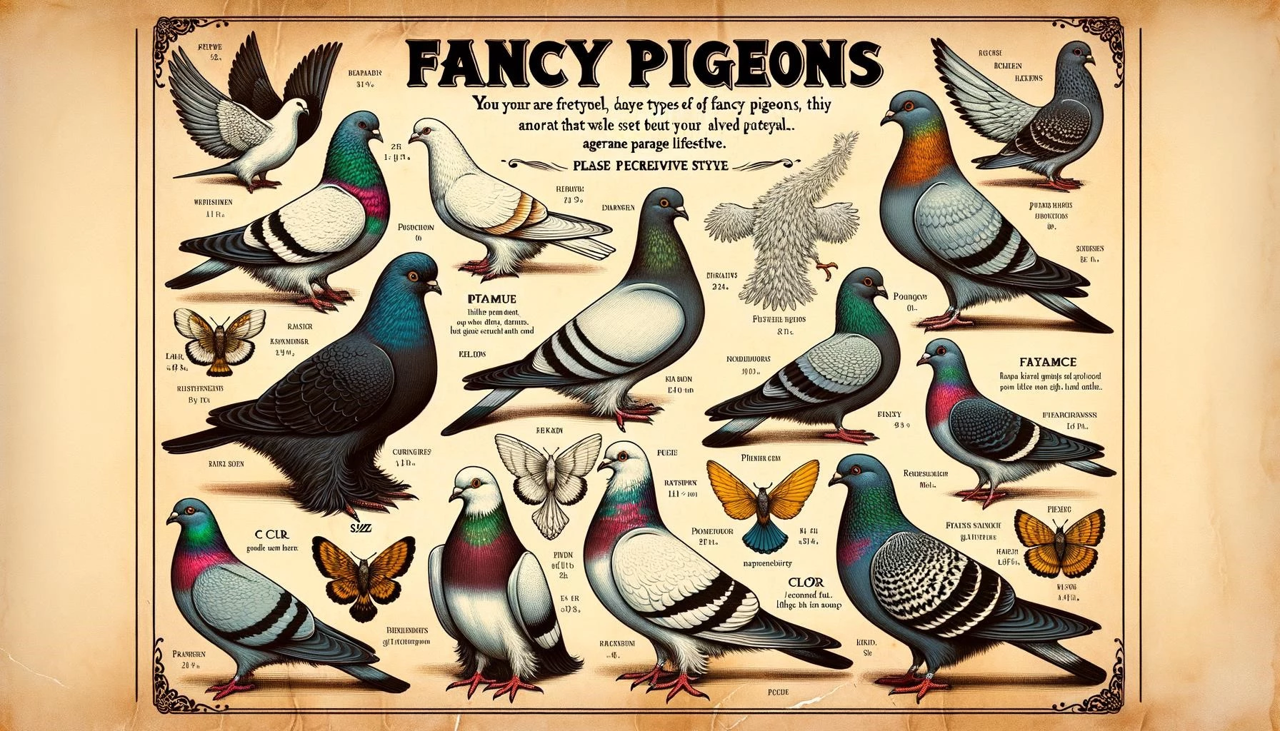 Fancy Pigeon Lifespan