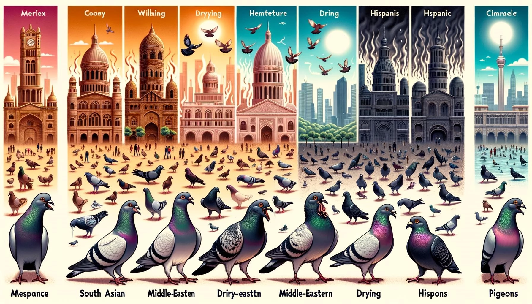 Fancy Pigeons and Climate Change