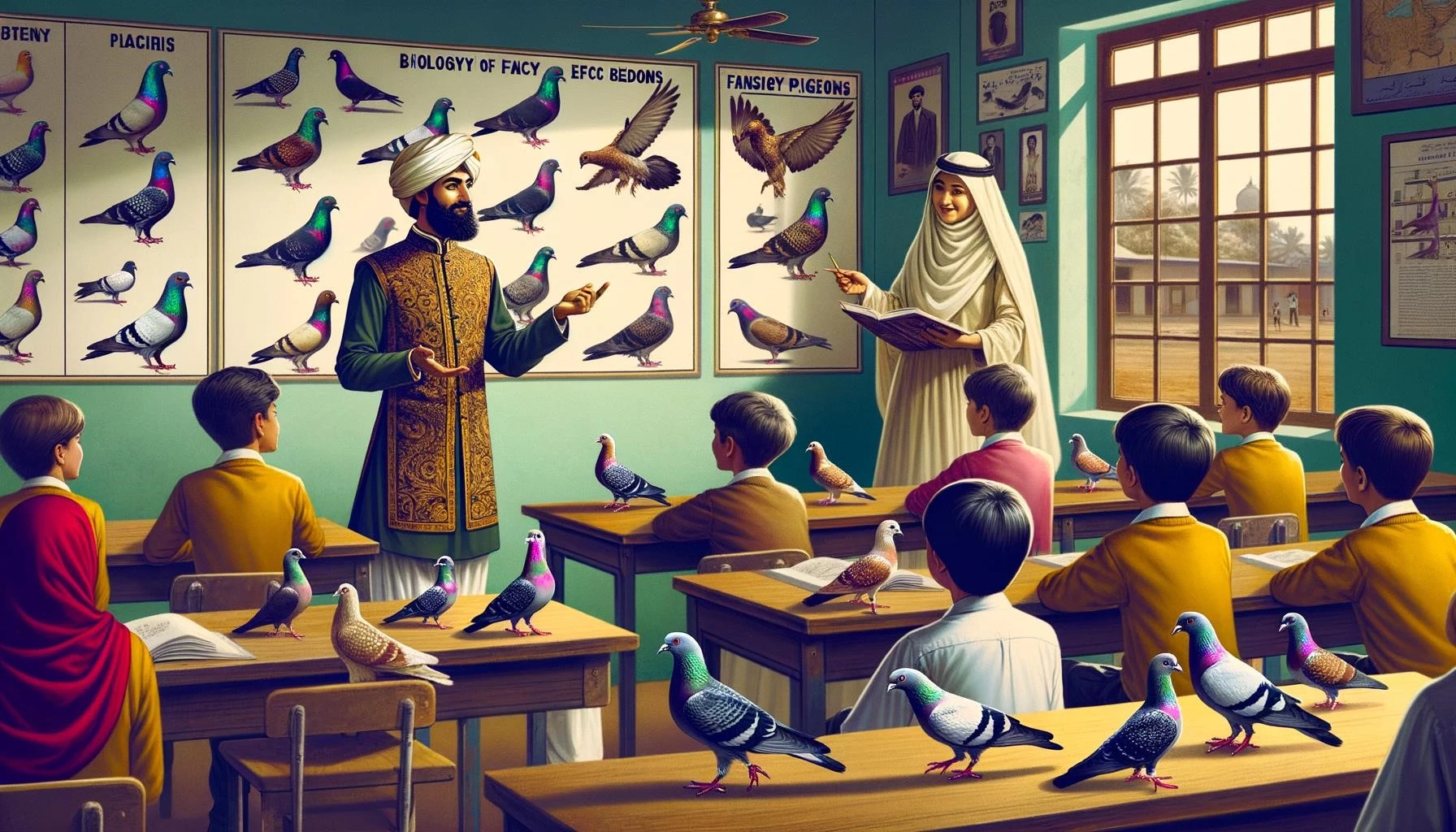 Fancy Pigeons and Education