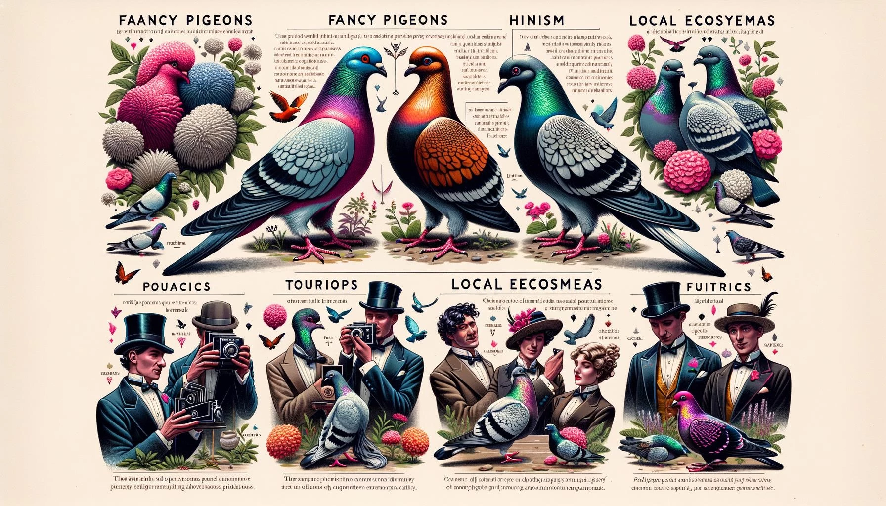 Fancy Pigeons and Tourism