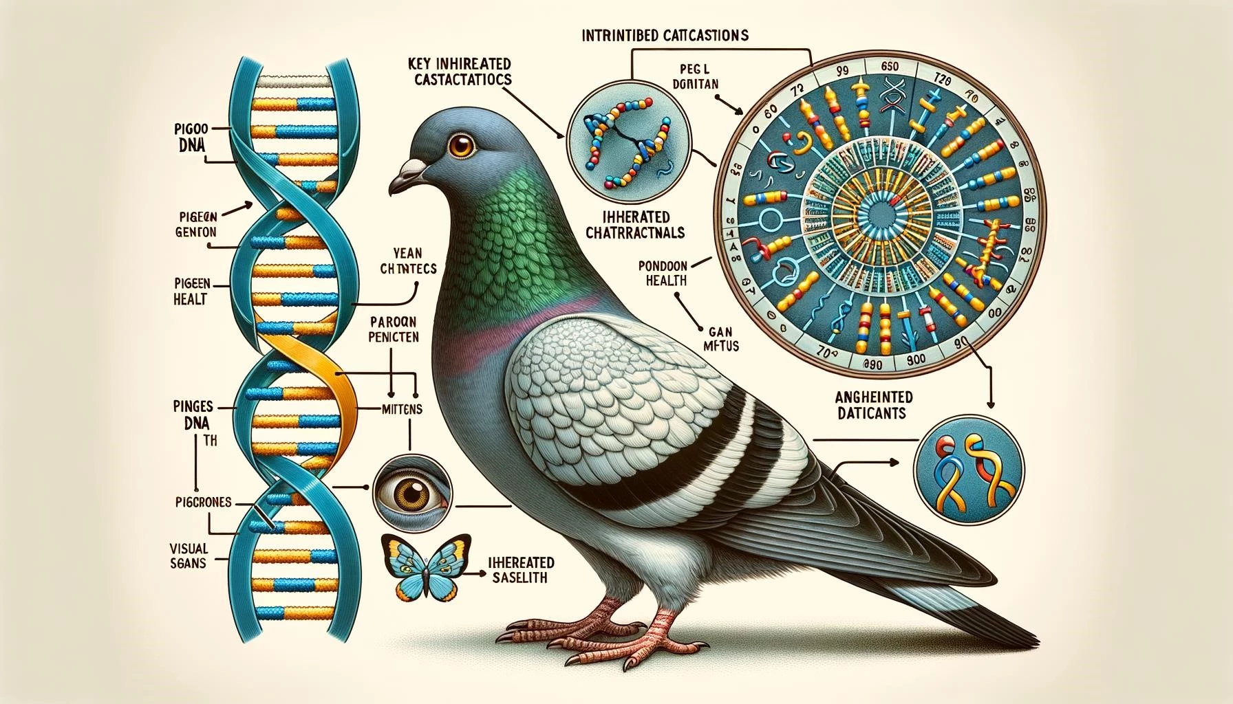 Genetic Basis of Pigeon Health