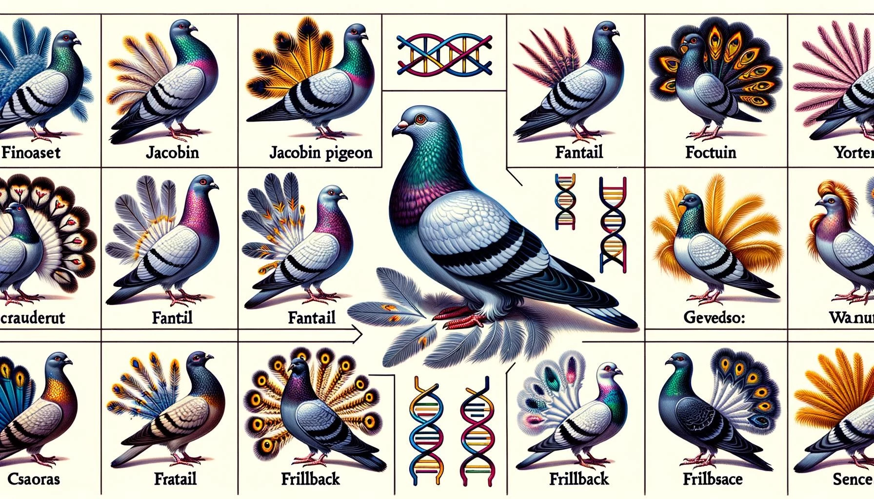 Genetics of Fancy Pigeons