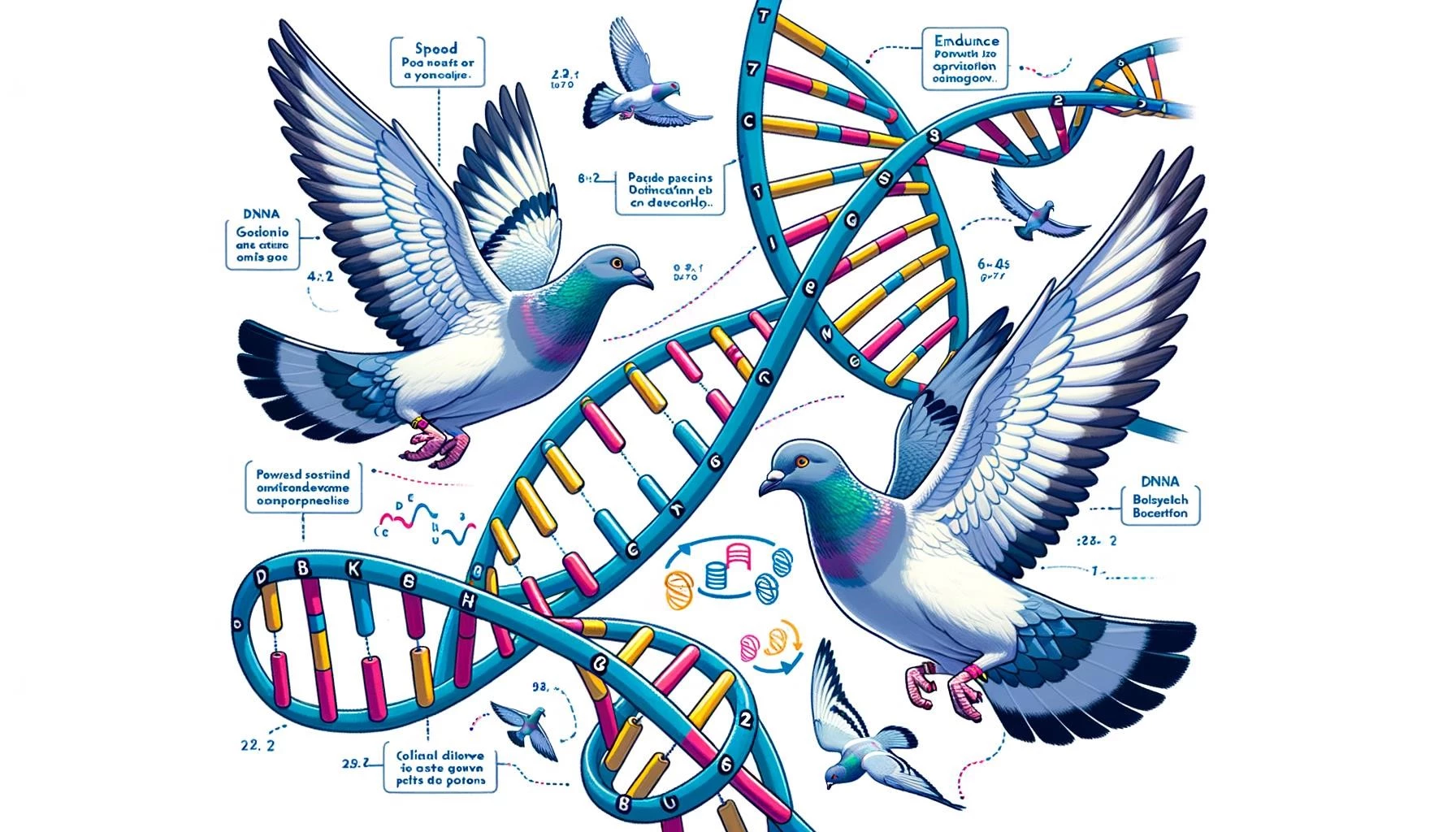 Genetics of Racing Pigeons