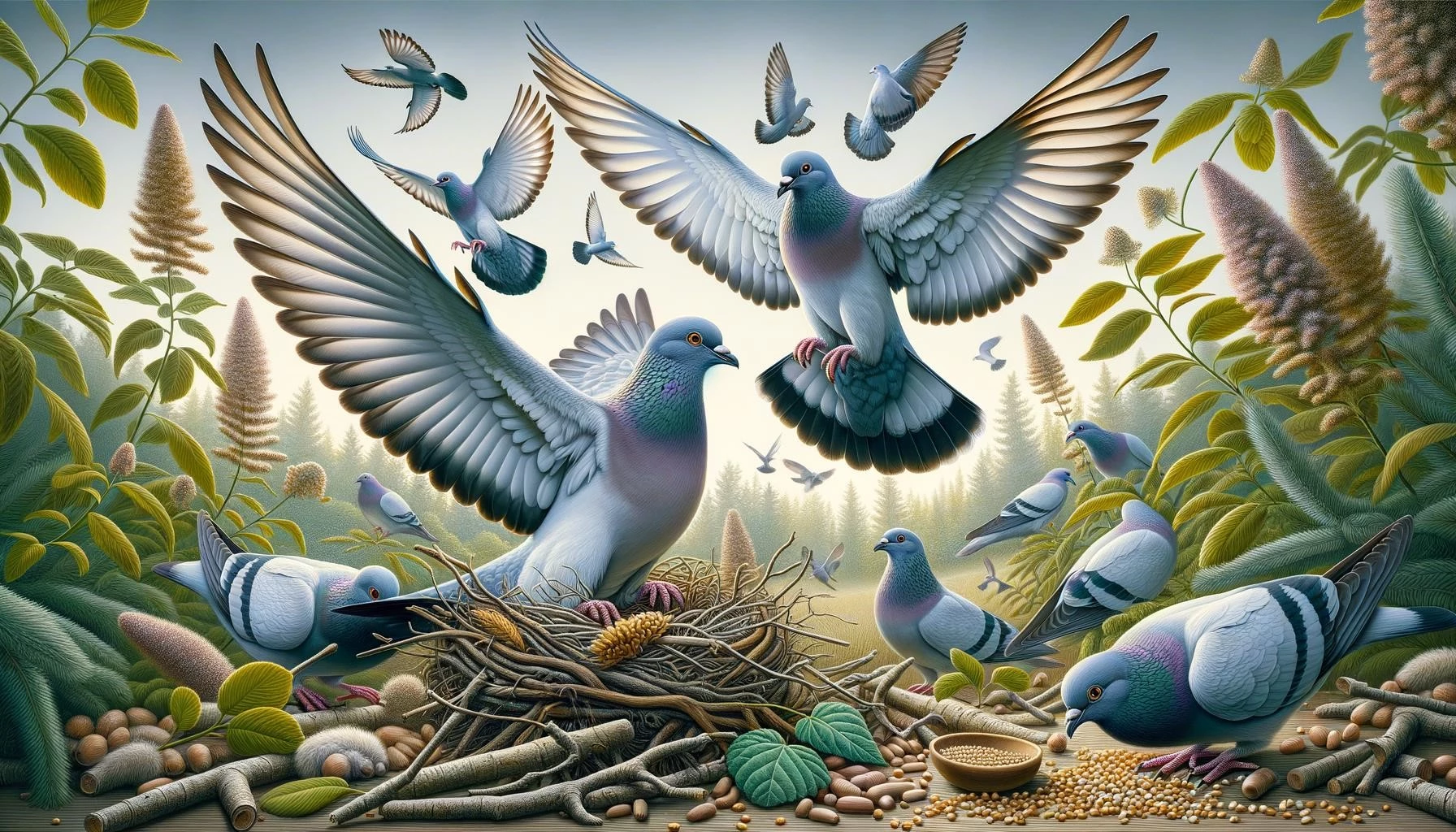 Highflyer Pigeons and Ecology