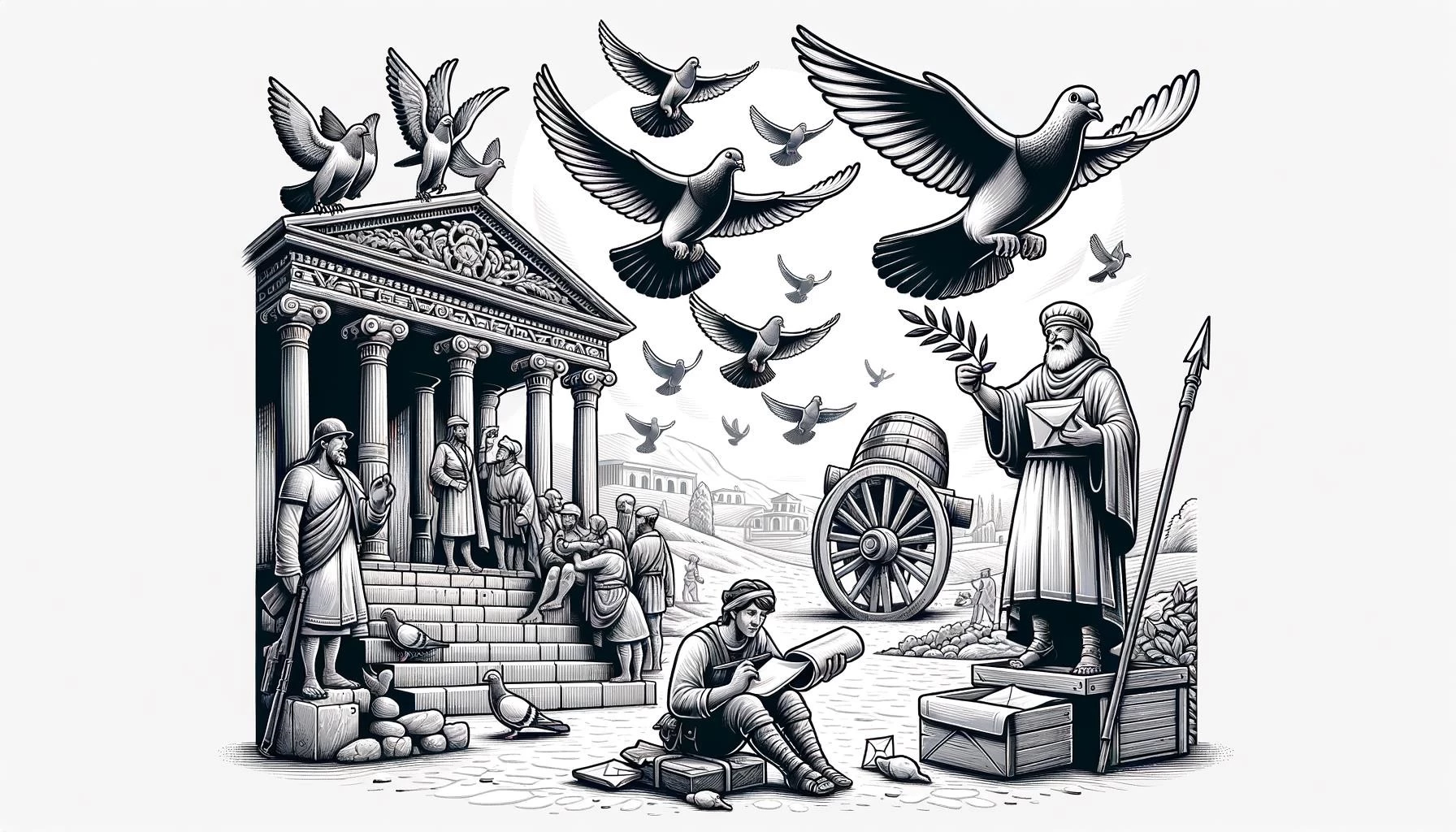 Historical Symbolism of Pigeons