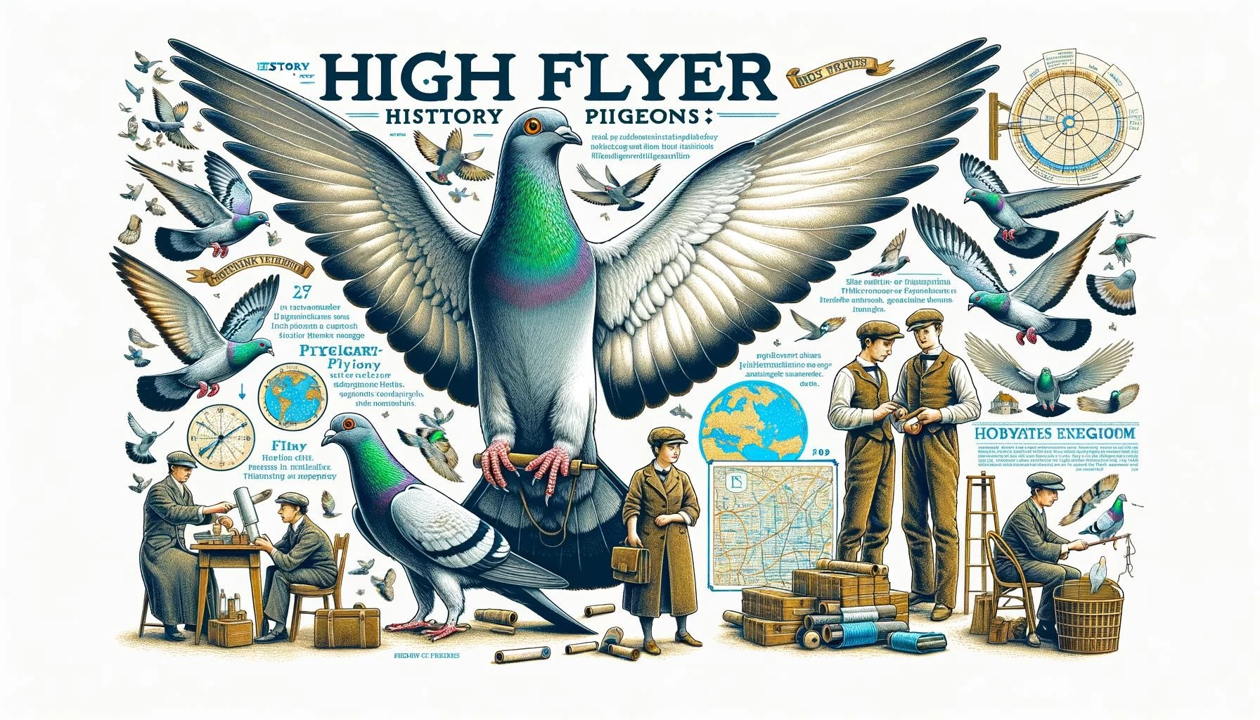 History of Highflyer Pigeons