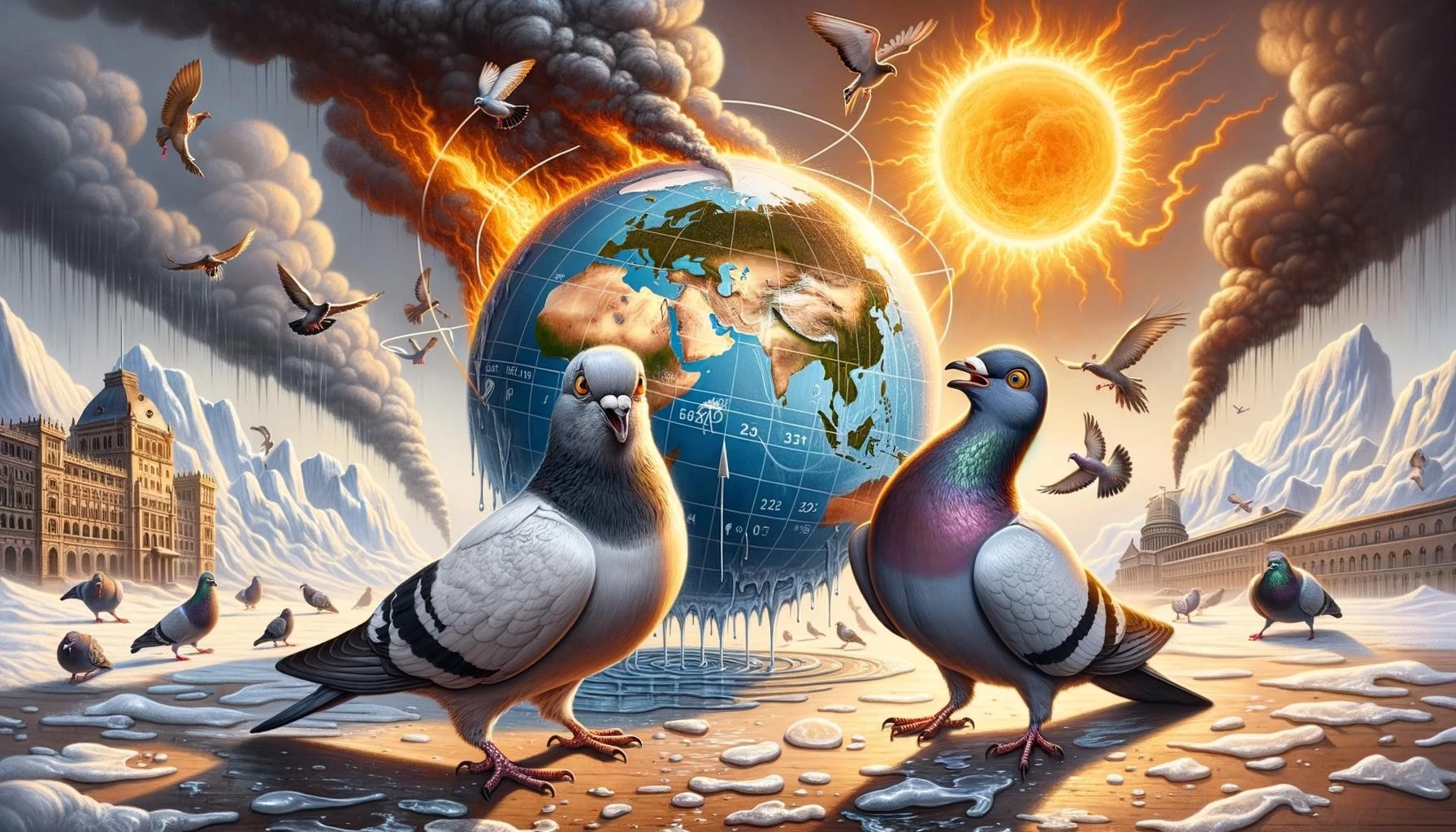 Homing Pigeons and Climate Change