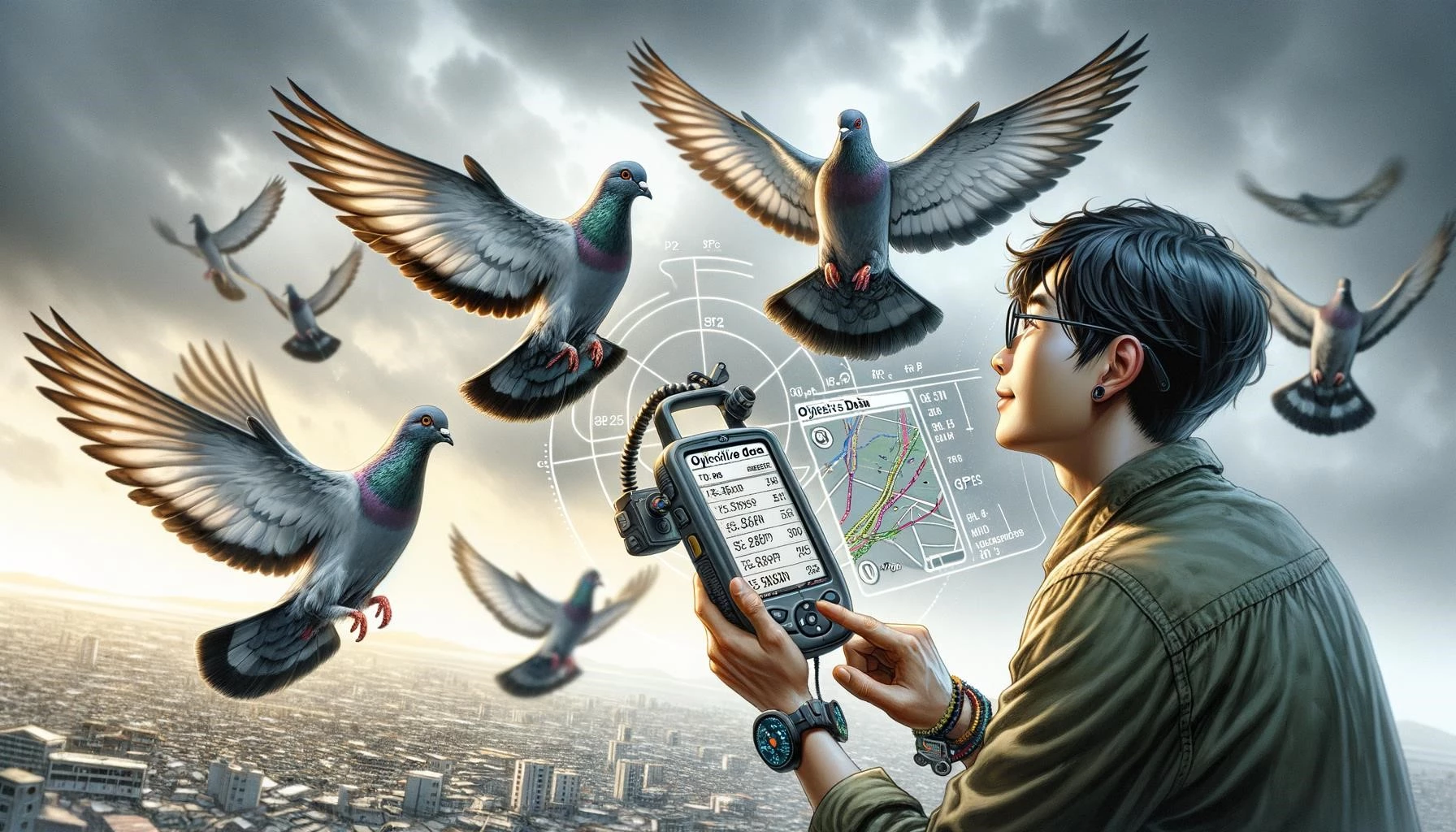 Homing Pigeons and GPS Technology