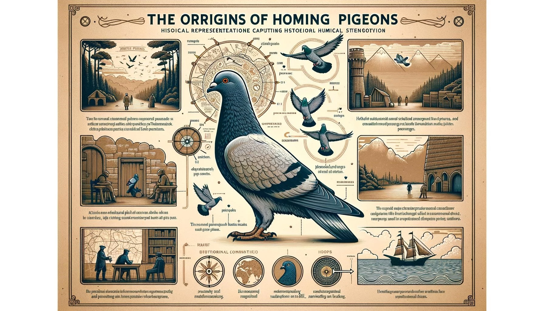 Homing Pigeons in Literature