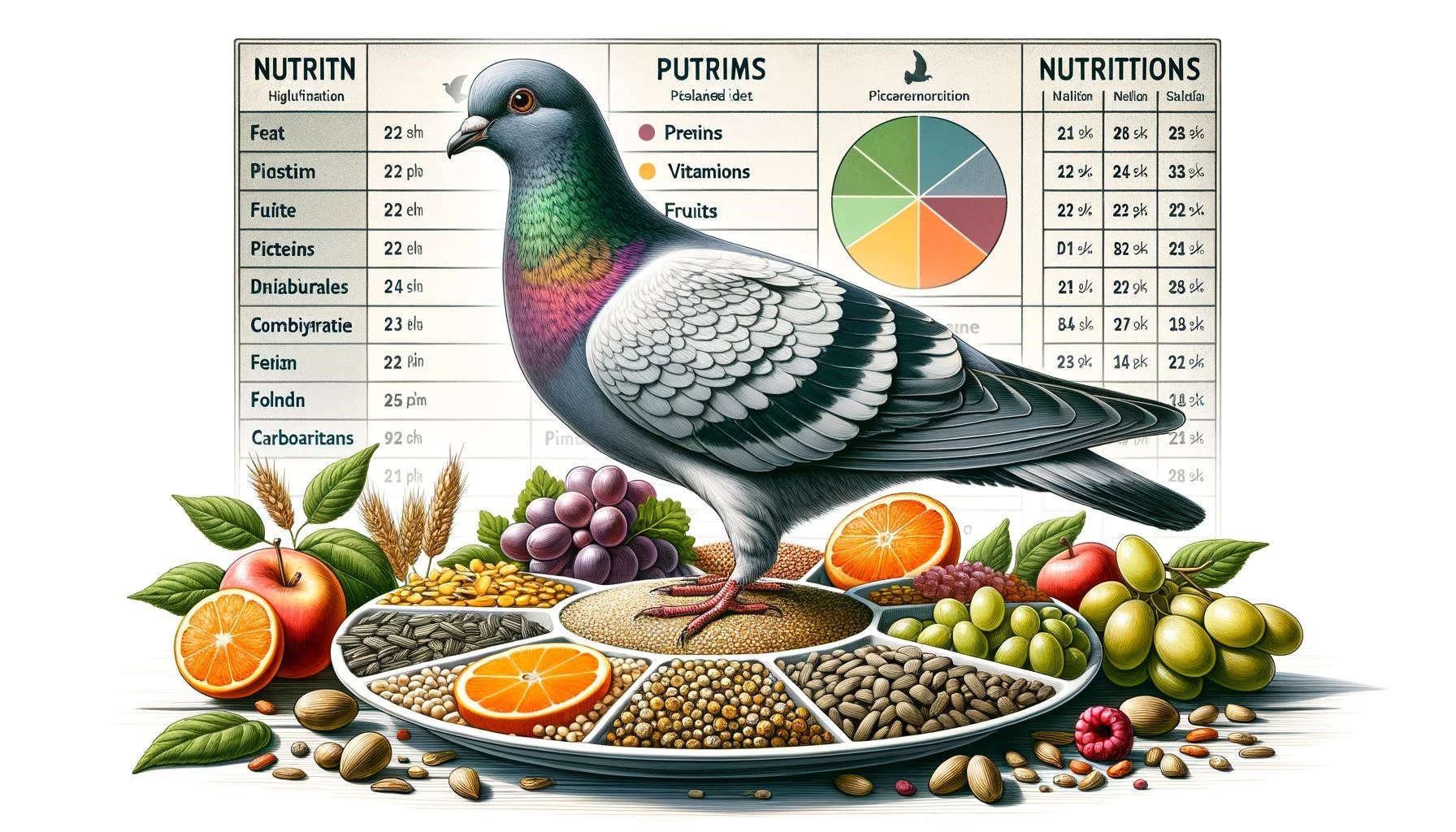 Impact of Diet on Pigeon Health