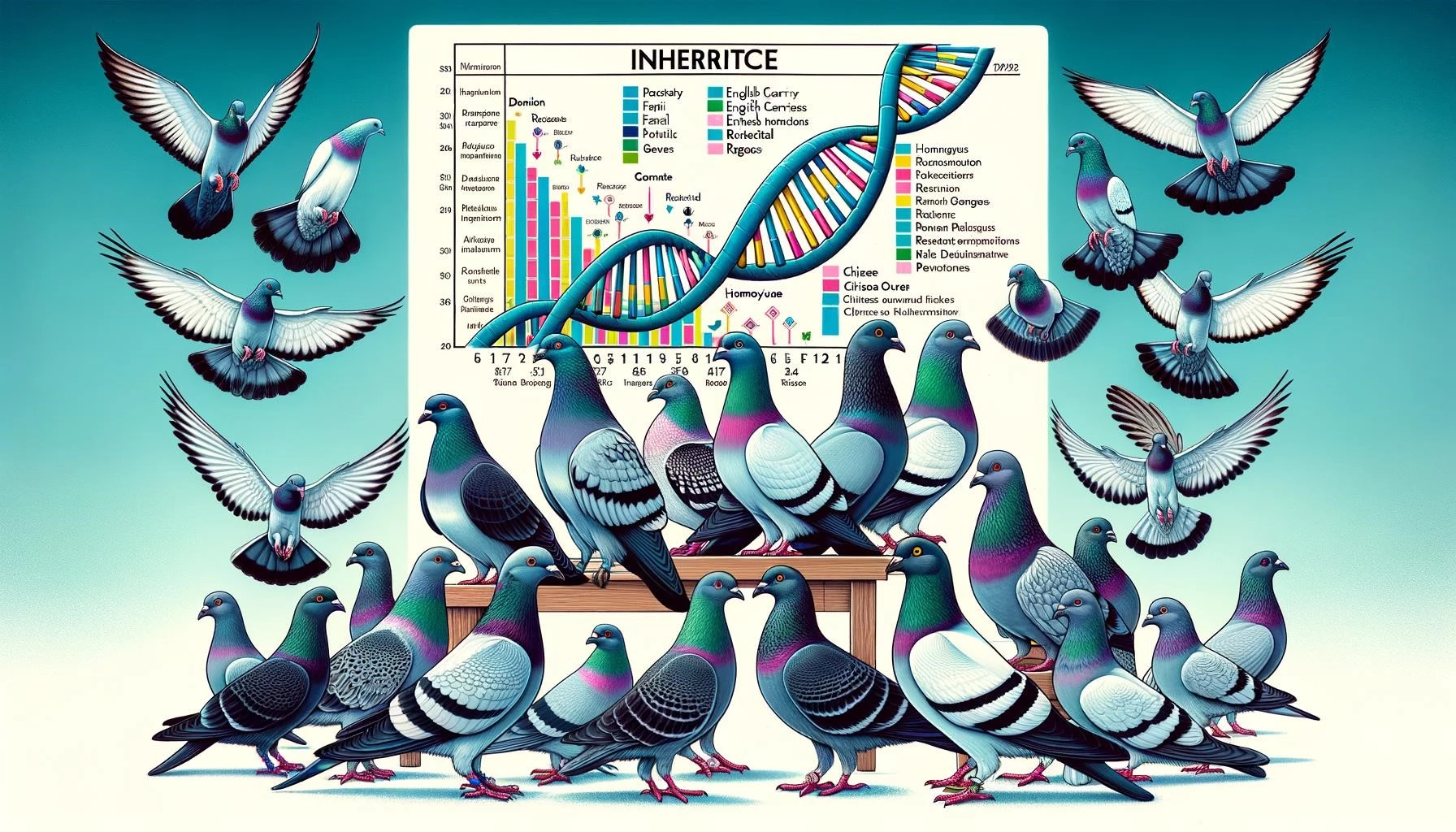 Inheritance of Traits in Pigeons