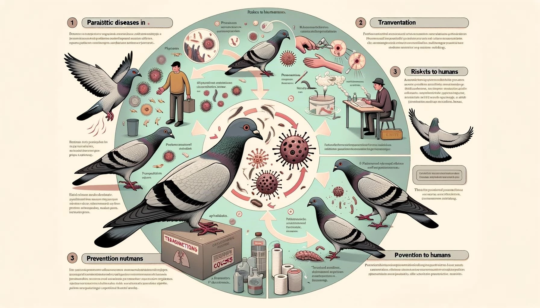 Parasitic Diseases in Pigeons