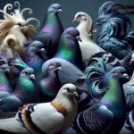 Photography of Fancy Pigeons