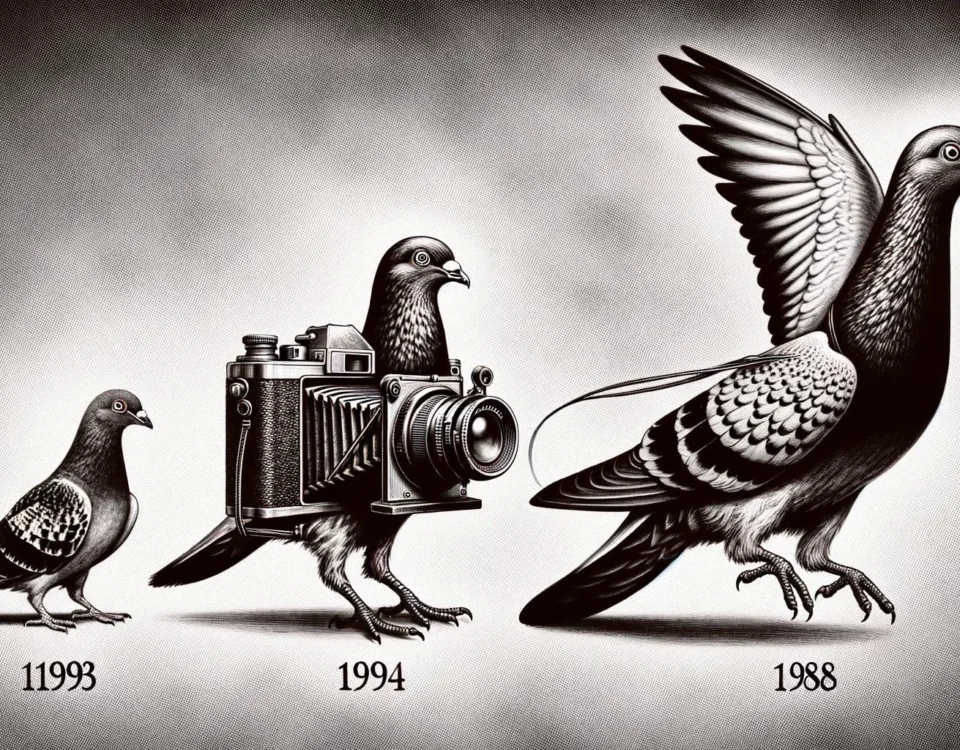 Photography of Show Pigeons