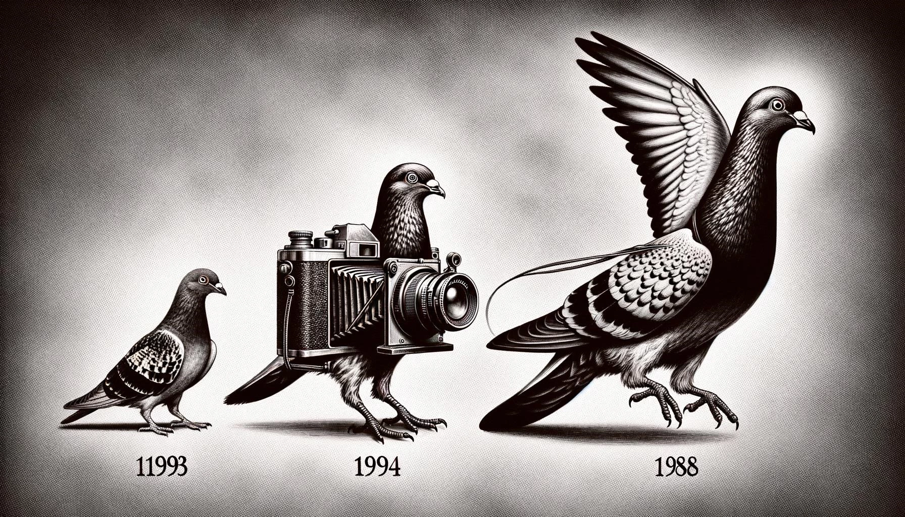 Photography of Show Pigeons