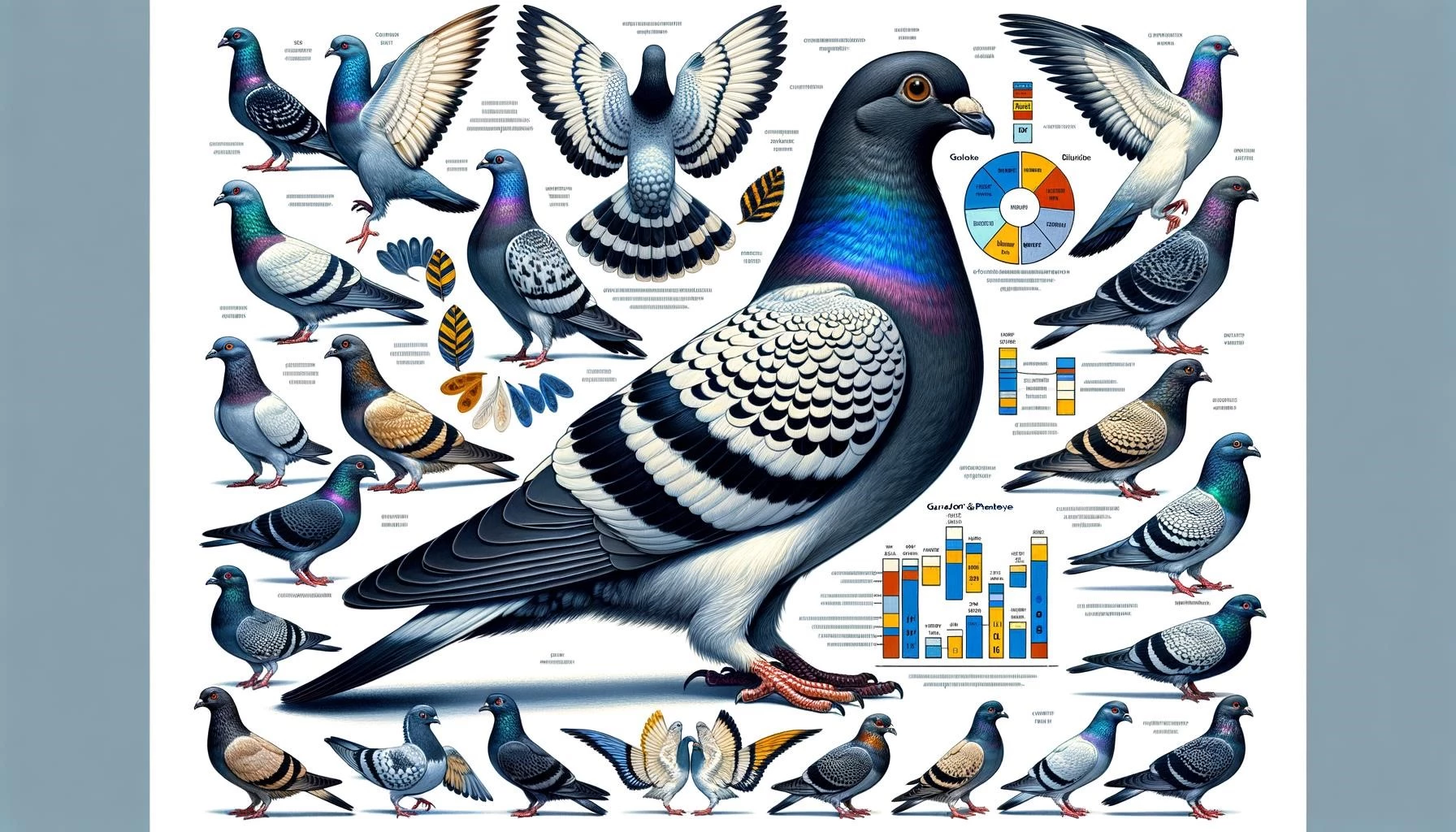 Unlocking the Mystery of Pigeon Colors and Patterns