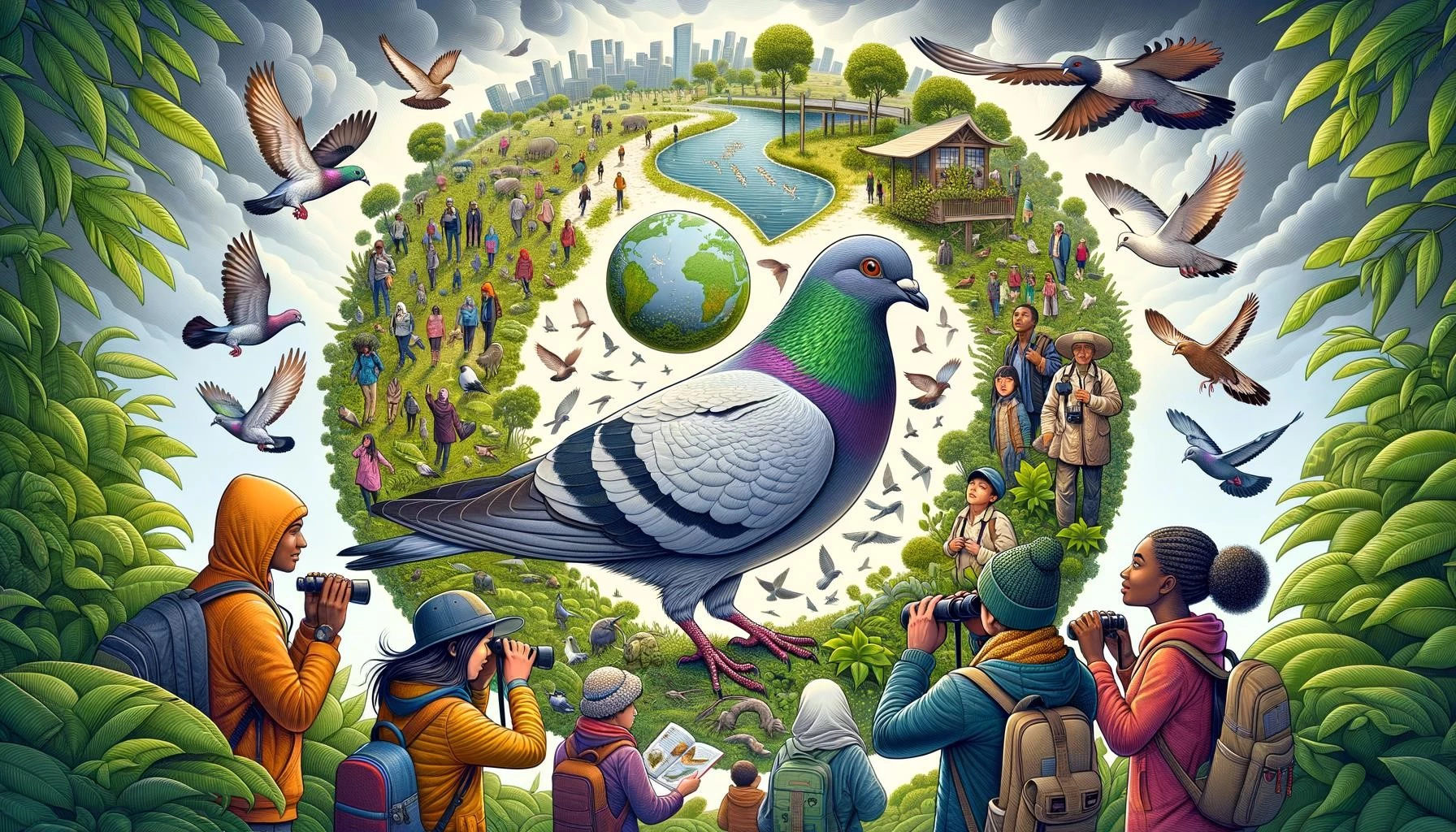 Pigeon Conservation and Ecotourism