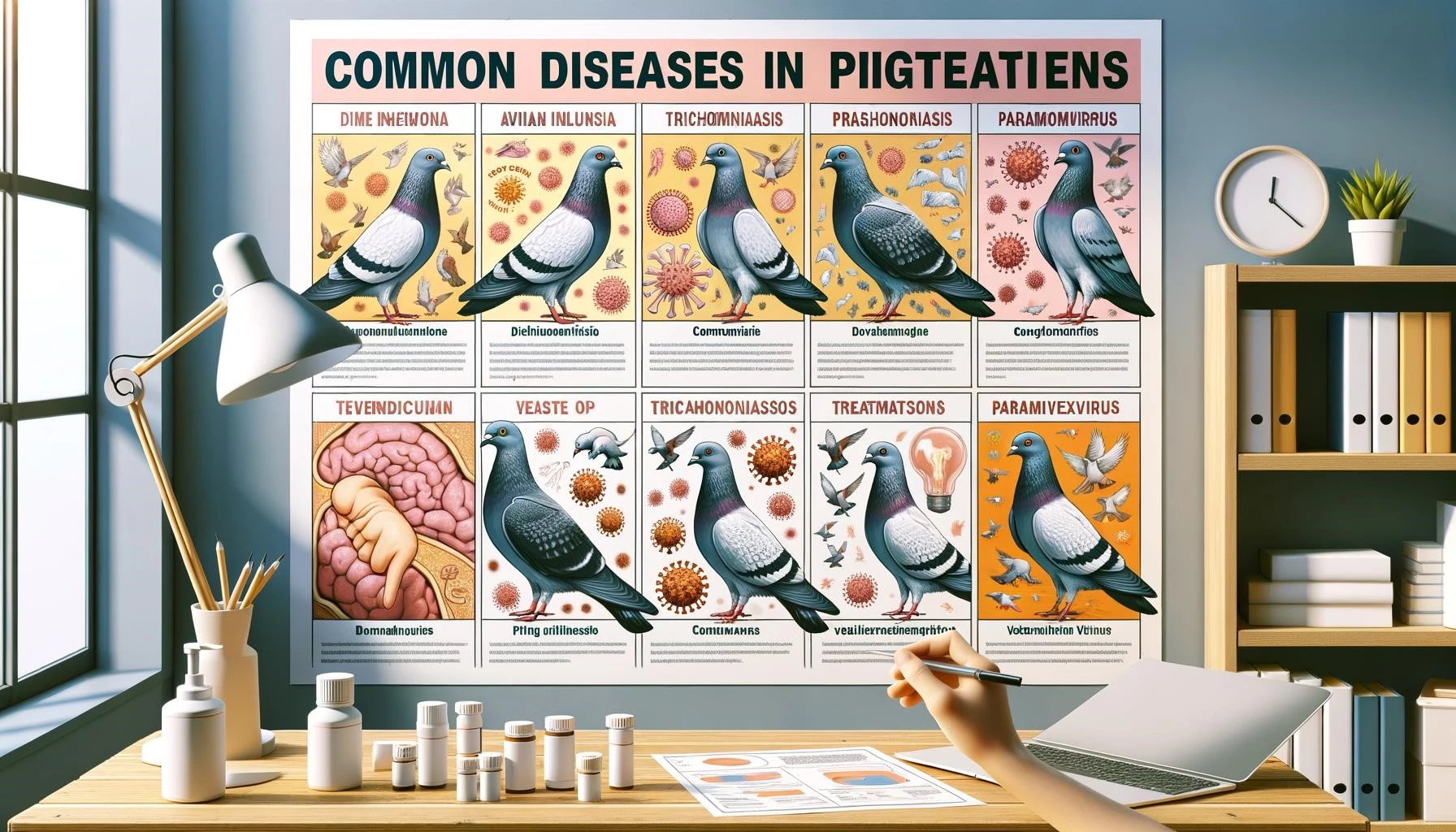 Pigeon Diseases and Treatment