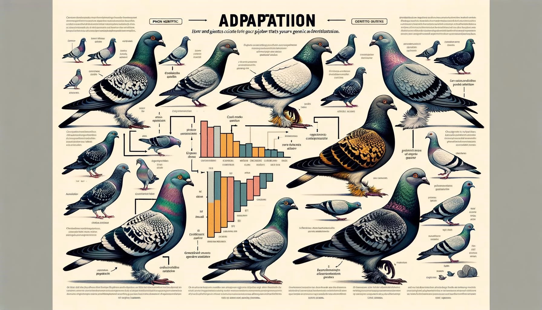 Pigeon Genetics and Adaptation