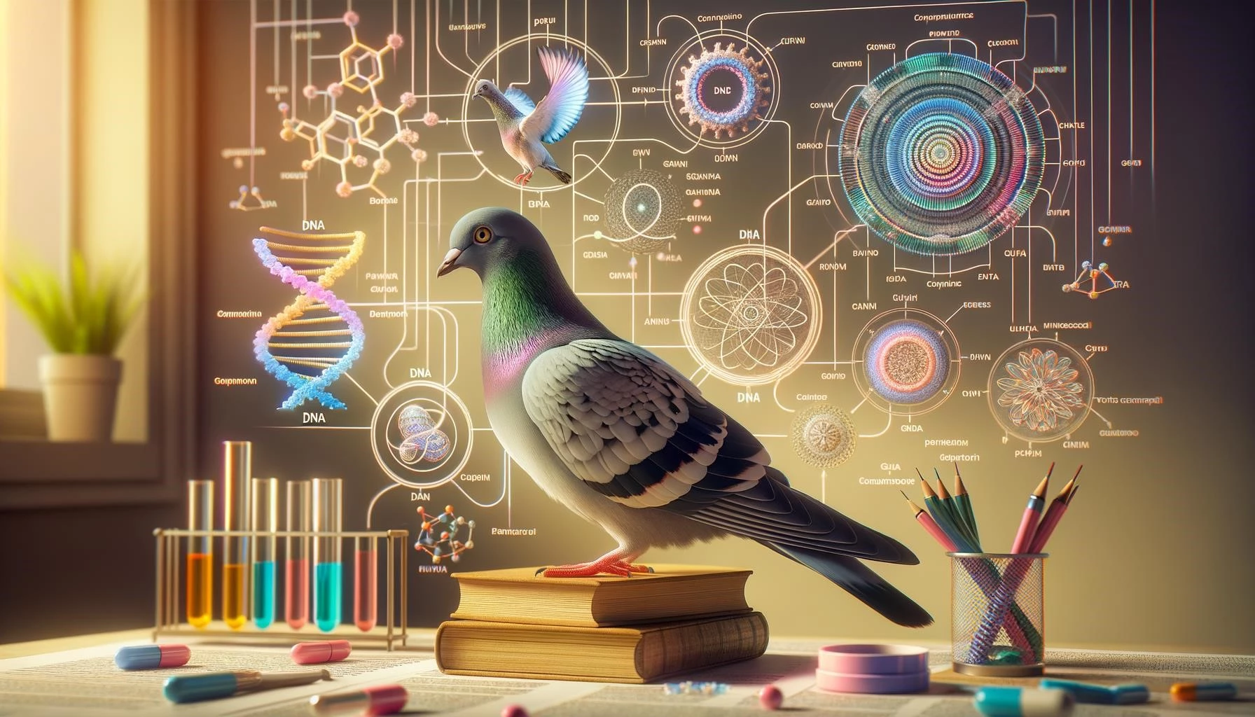 Pigeon Genetics and Bioinformatics