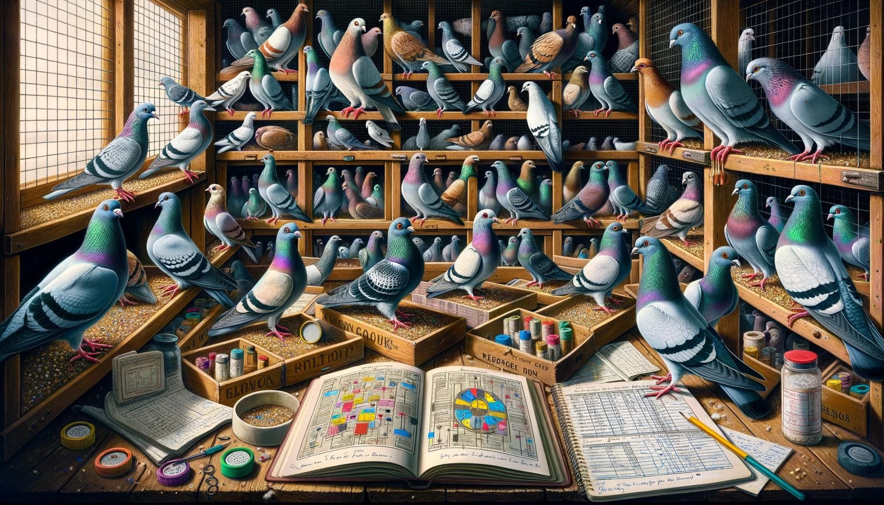 Pigeon Genetics and Breeding