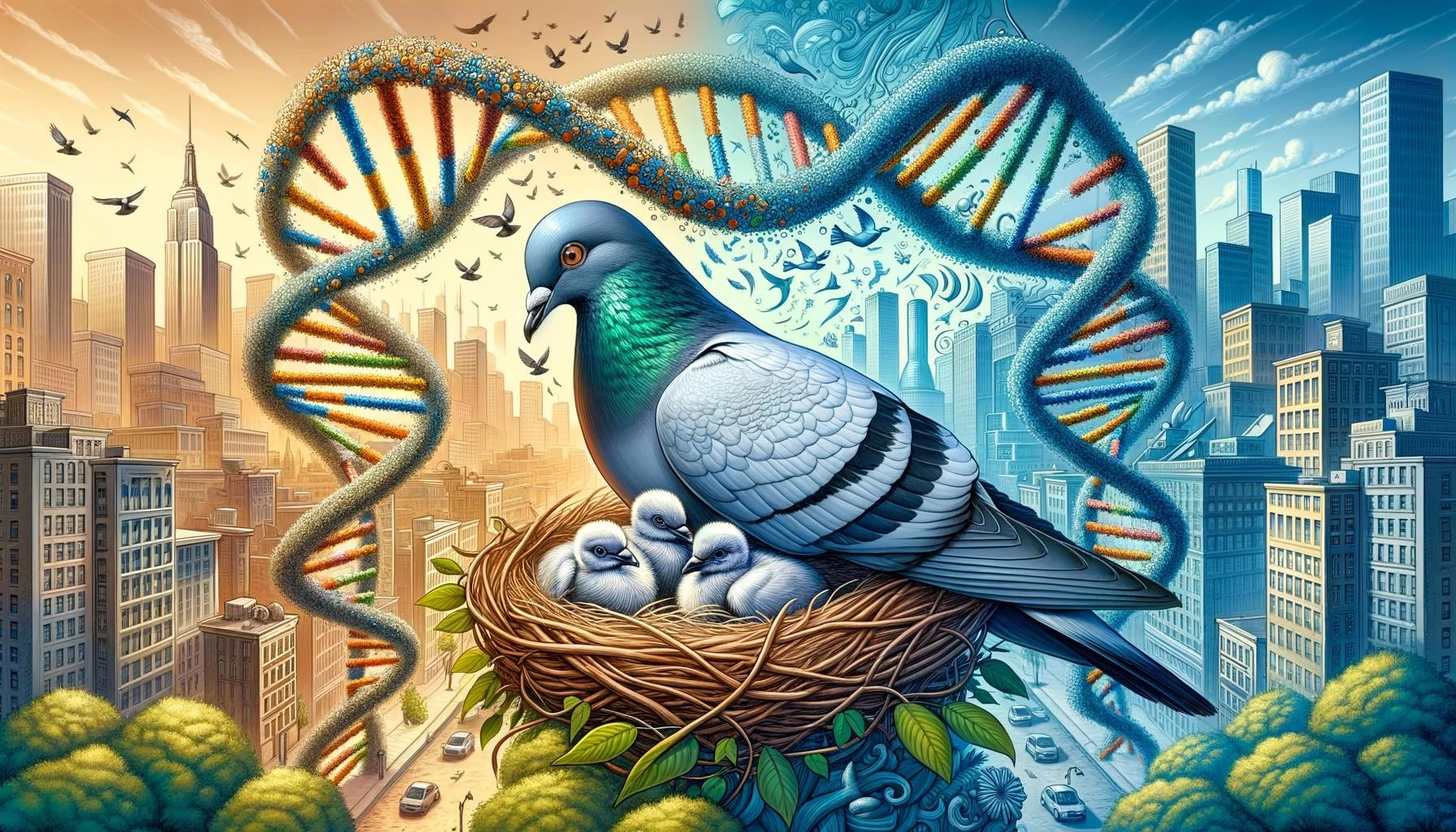 Pigeon Genetics and Ecology