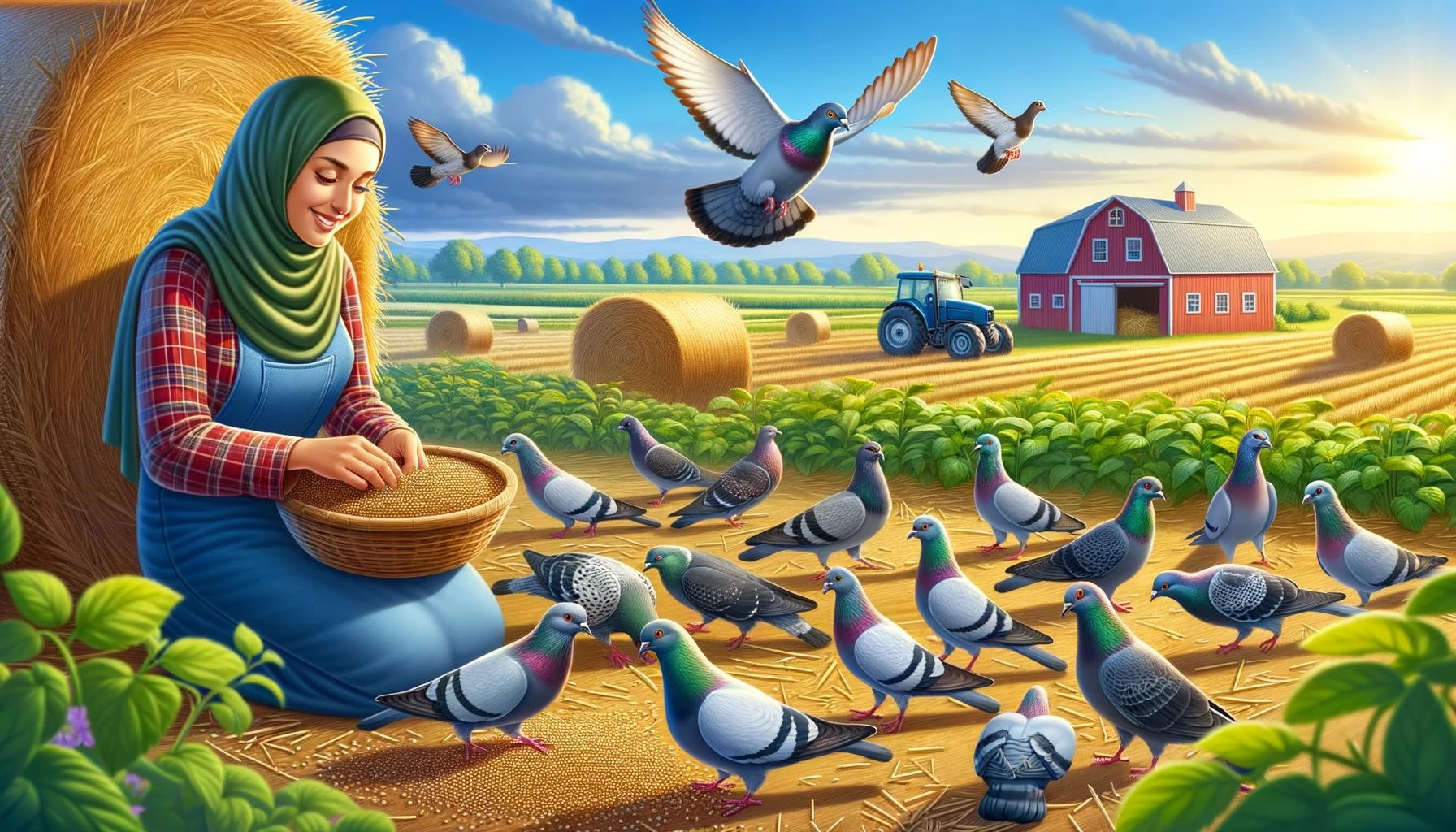 Pigeon Habitats and Agriculture