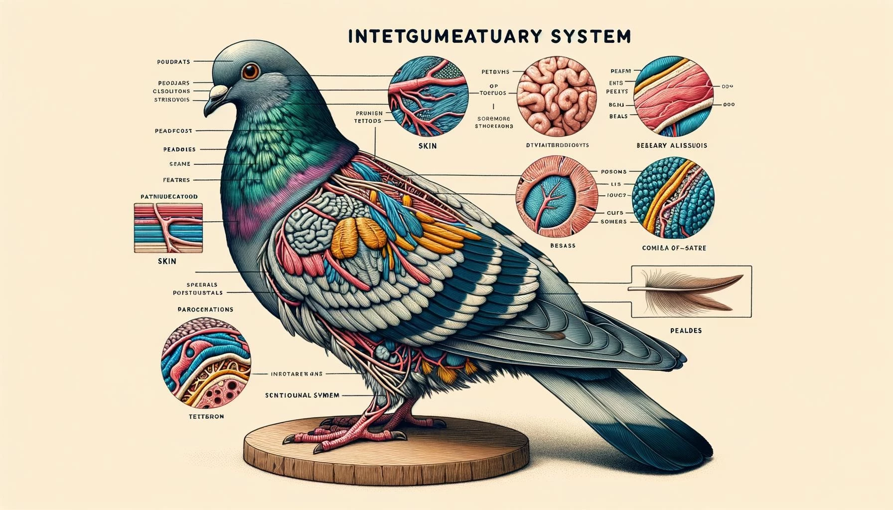 Pigeon Integumentary System