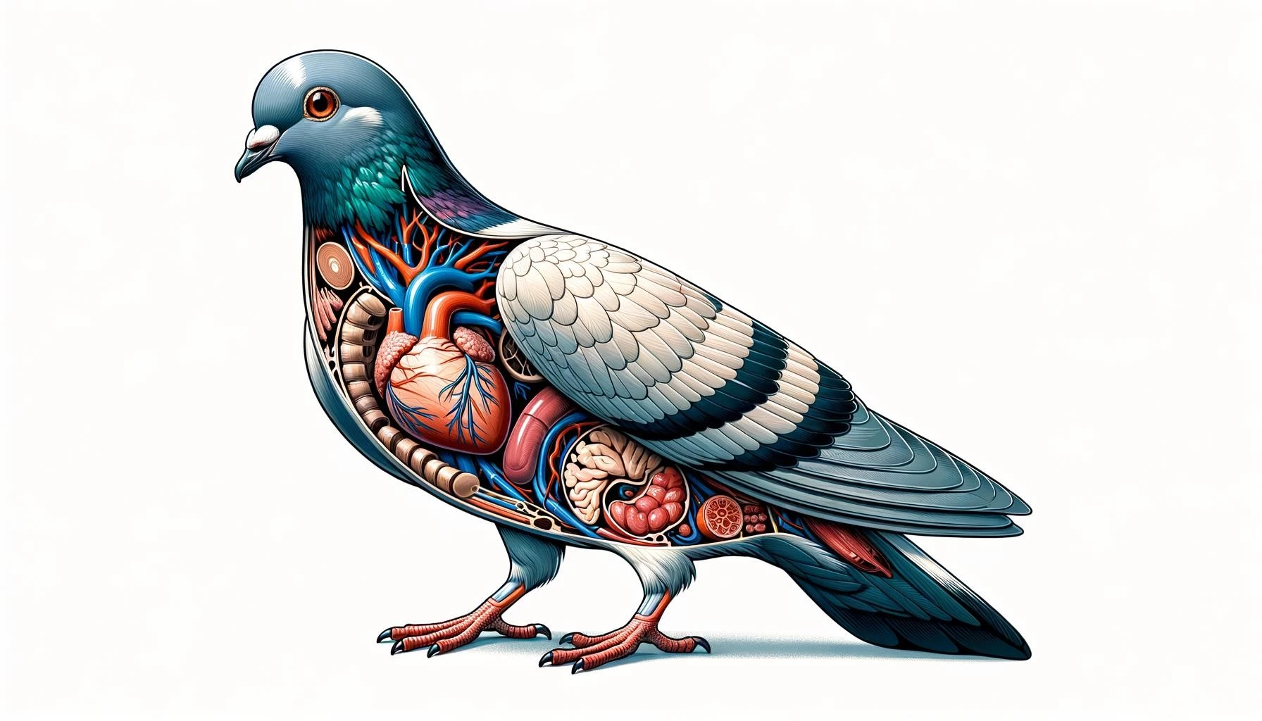 Pigeon Internal Anatomy