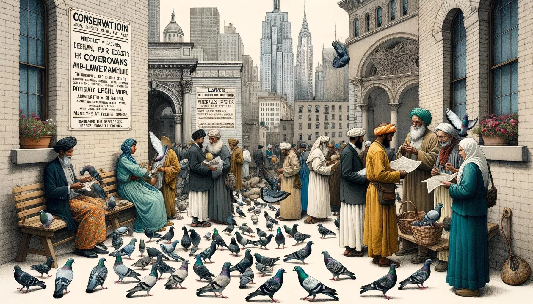 Pigeon Laws and Ecology