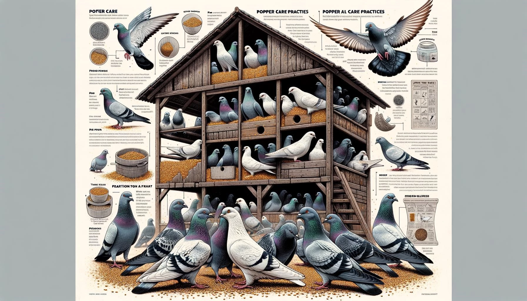 Pigeon Lofts and Flock Management