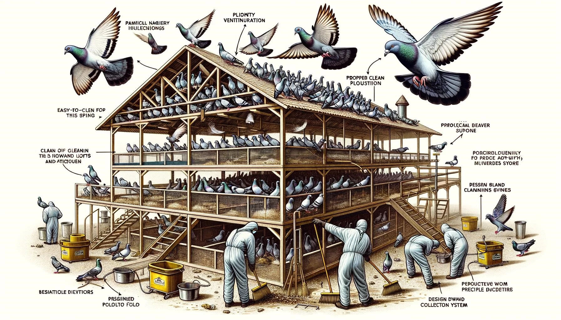 Pigeon Lofts and Hygiene