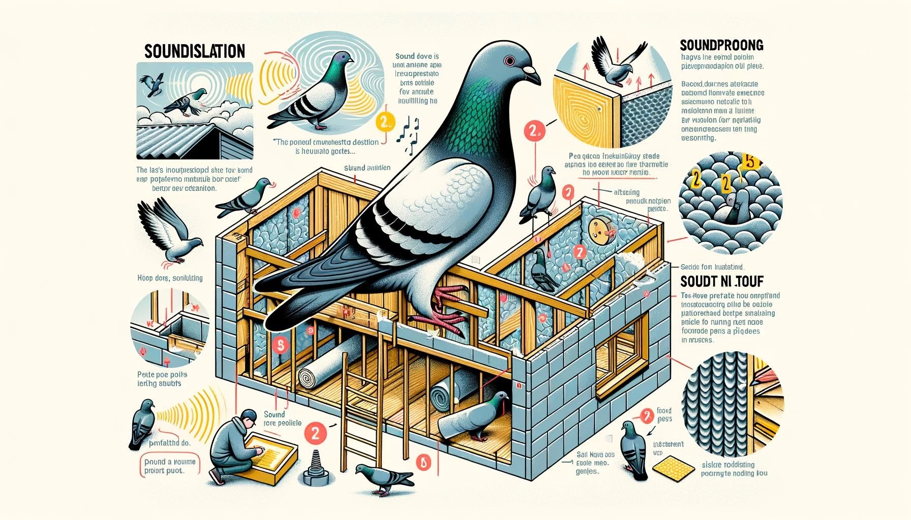 Pigeon Lofts and Sound Insulation