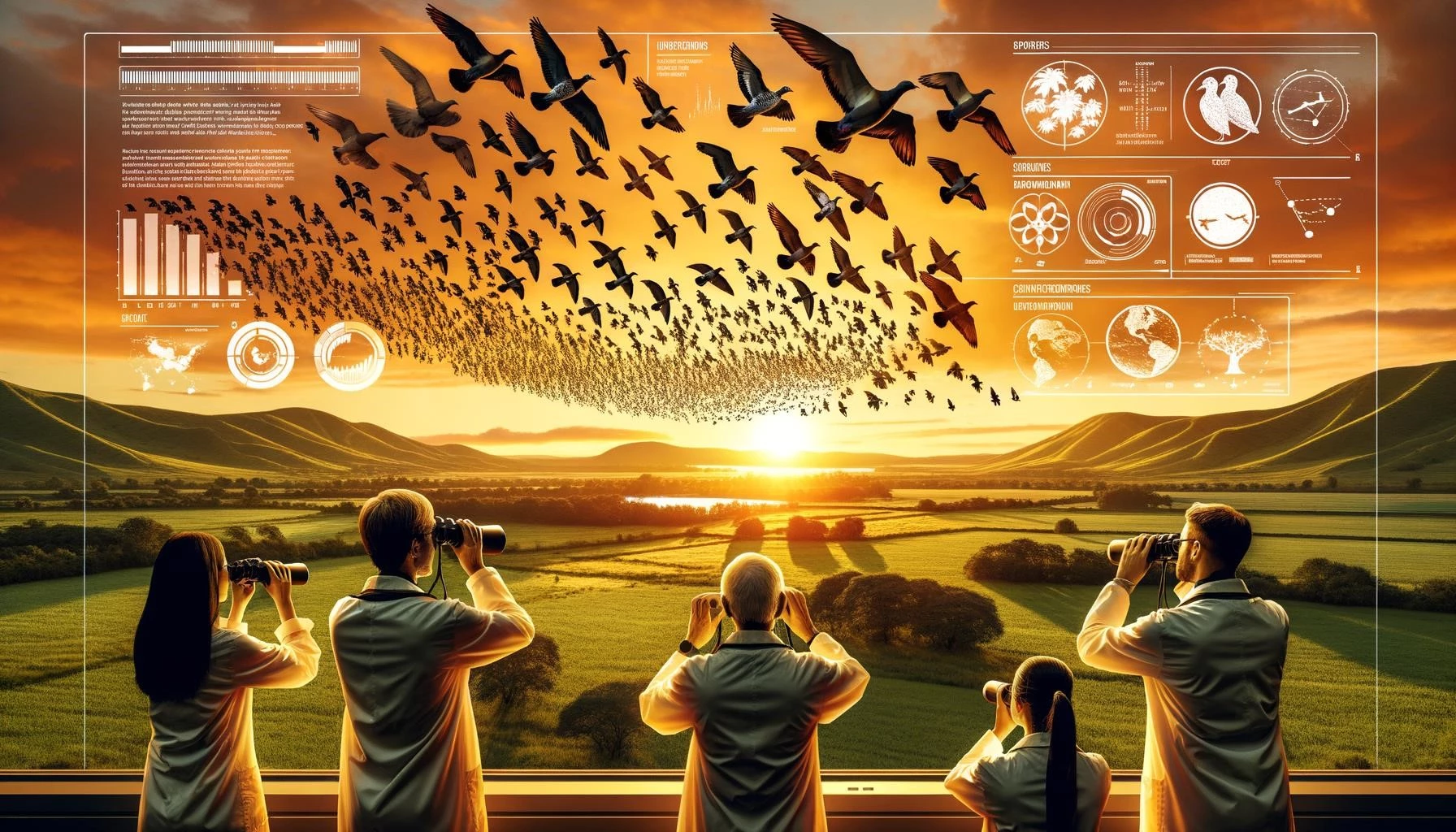 Pigeon Migrations and Nature Conservation