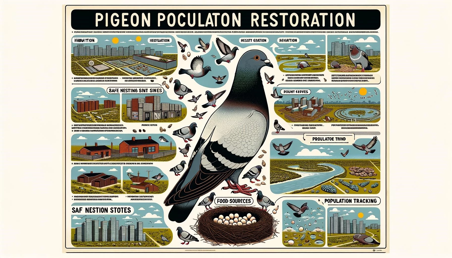 Pigeon Population Restoration