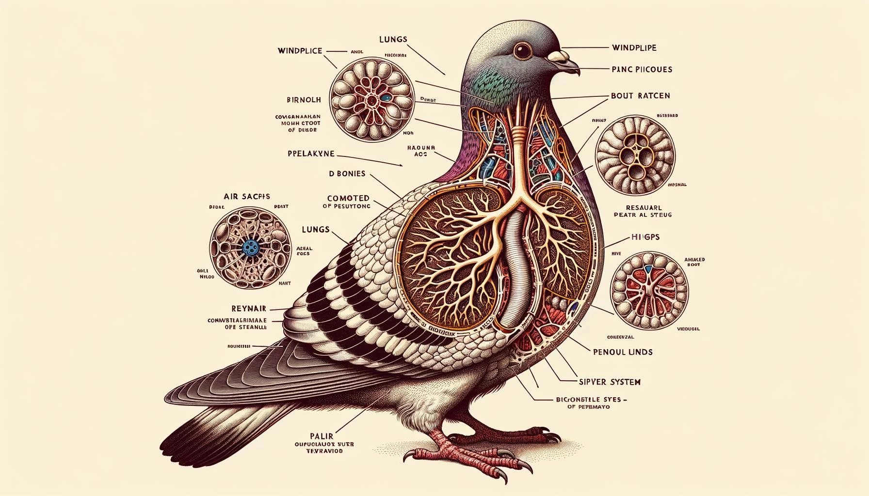 Pigeon Respiratory System