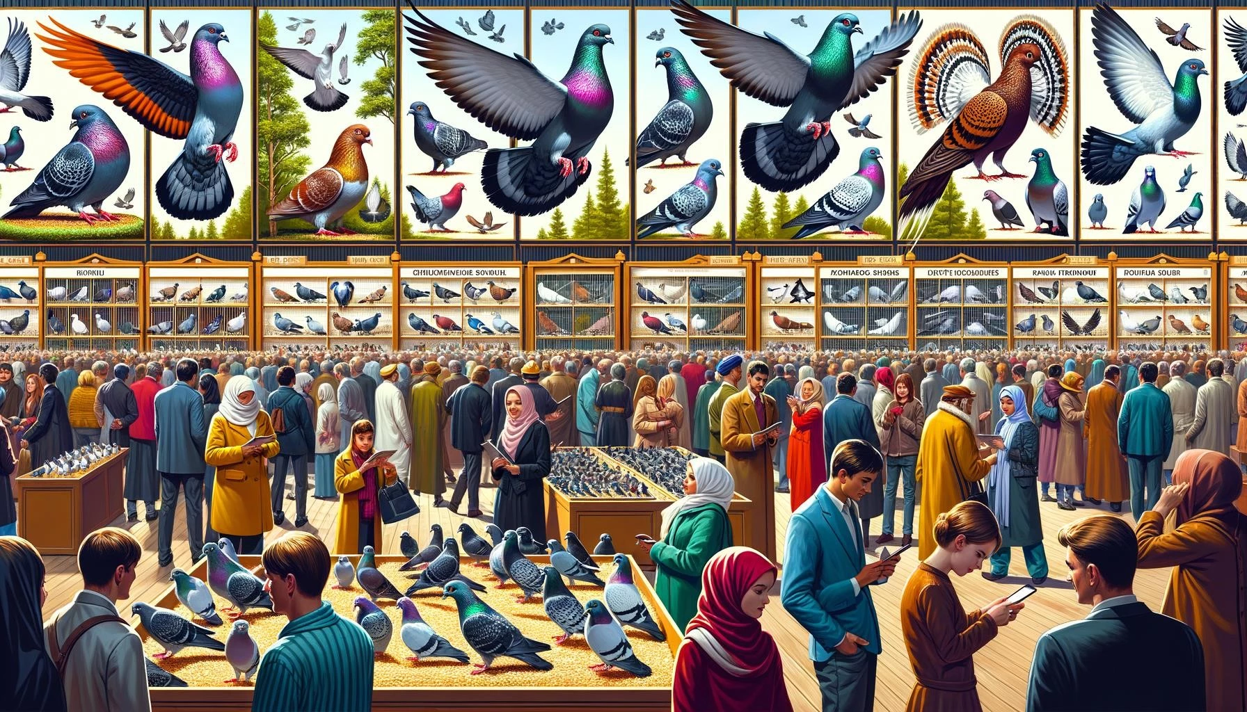 Pigeon Shows and Innovations